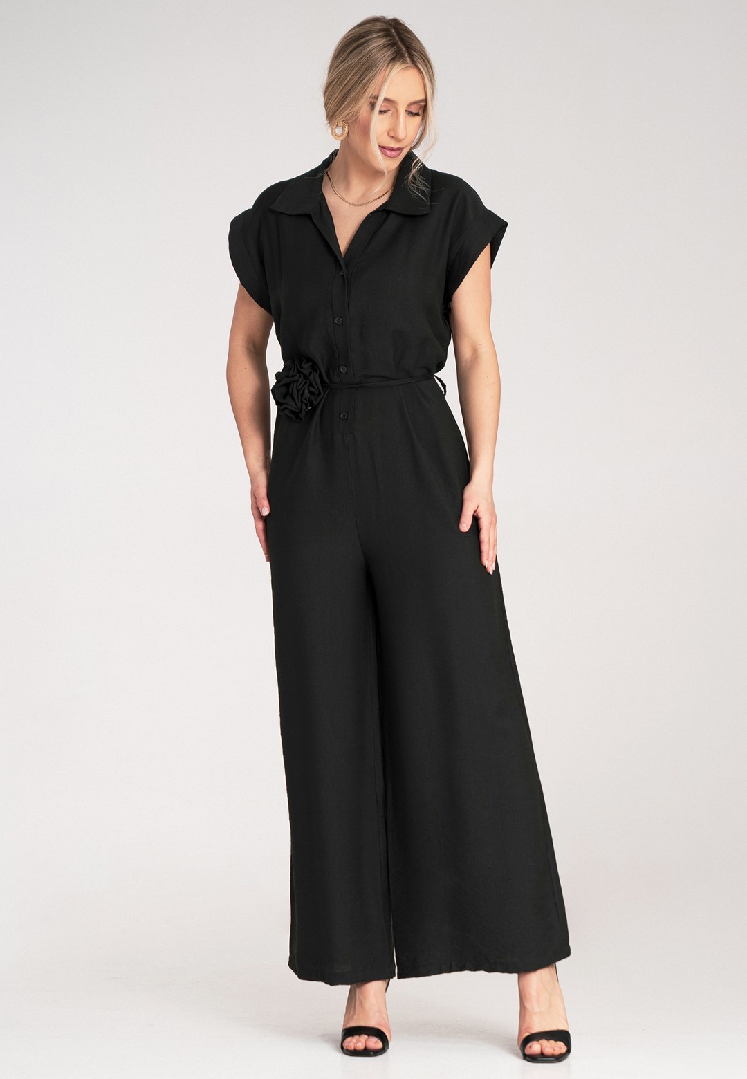 Jumpsuit M1177 Black Oversized