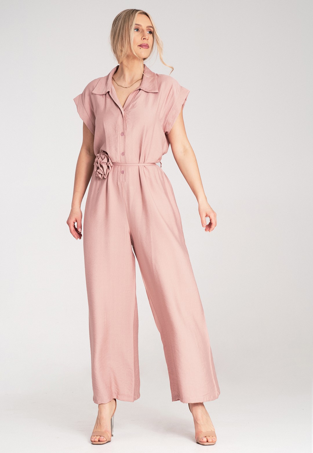 Jumpsuit M1177 Pink Oversized