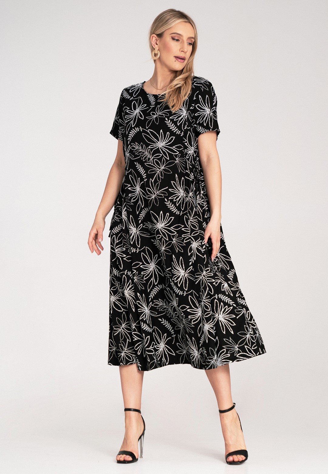 Dress M1181 Black Oversized