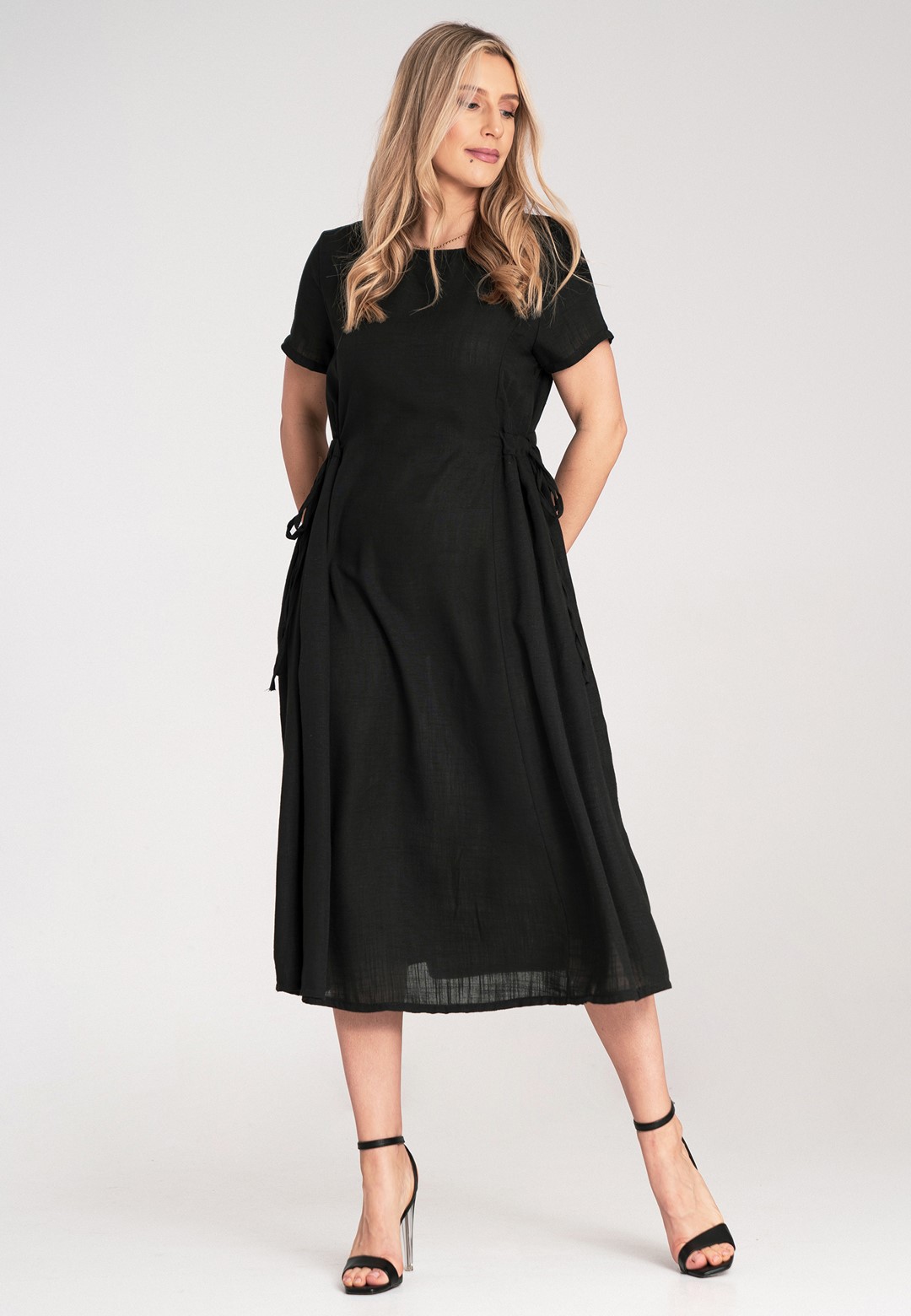 Dress M1184 Black Oversized