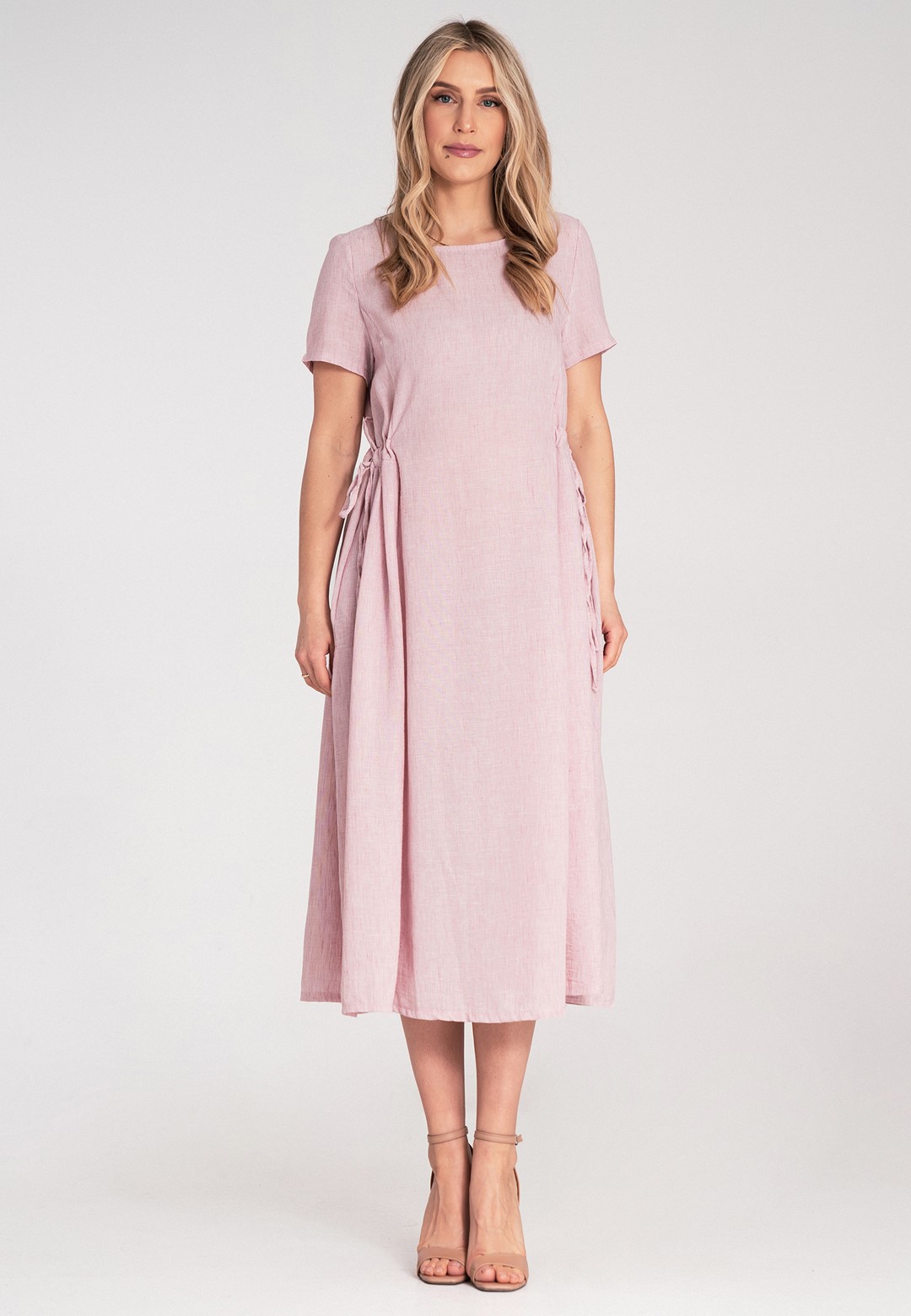 Dress M1184 Pink Oversized