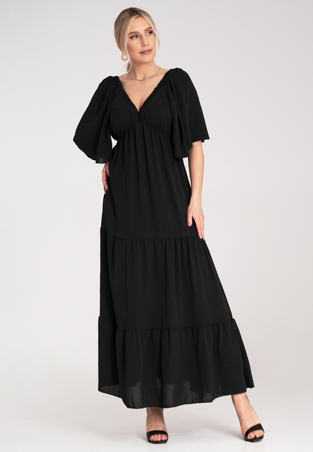 Dress M1185 Black Oversized