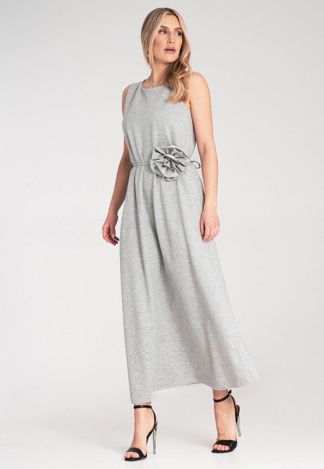Dress M1191 Grey Oversized