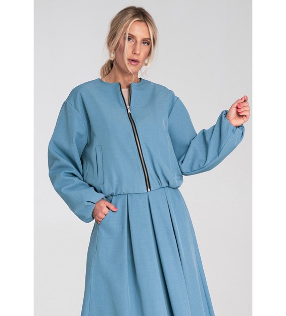 Kurtka M1198 Niebieski S/M