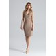 Dress M135 Beige L