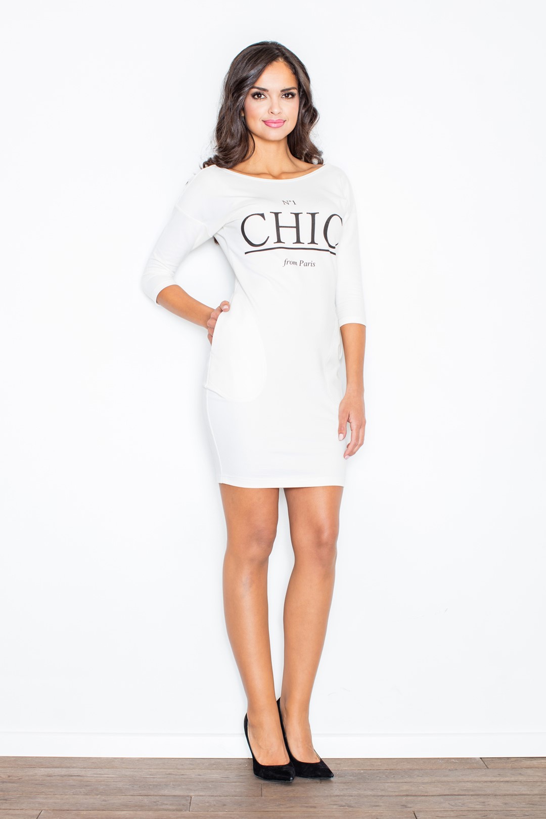 Dress M312 Ecru XL