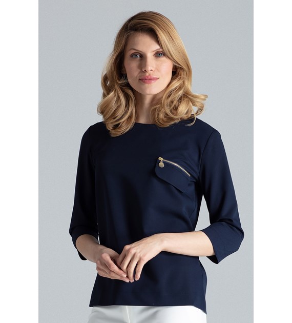 Blouse M393 Navy S