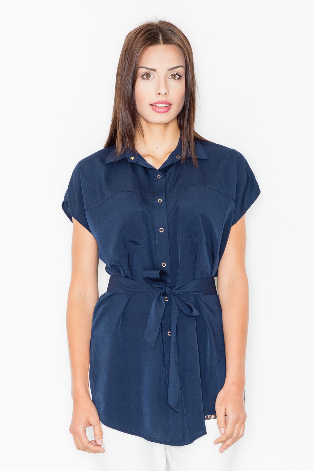 Blouse M463 Navy S