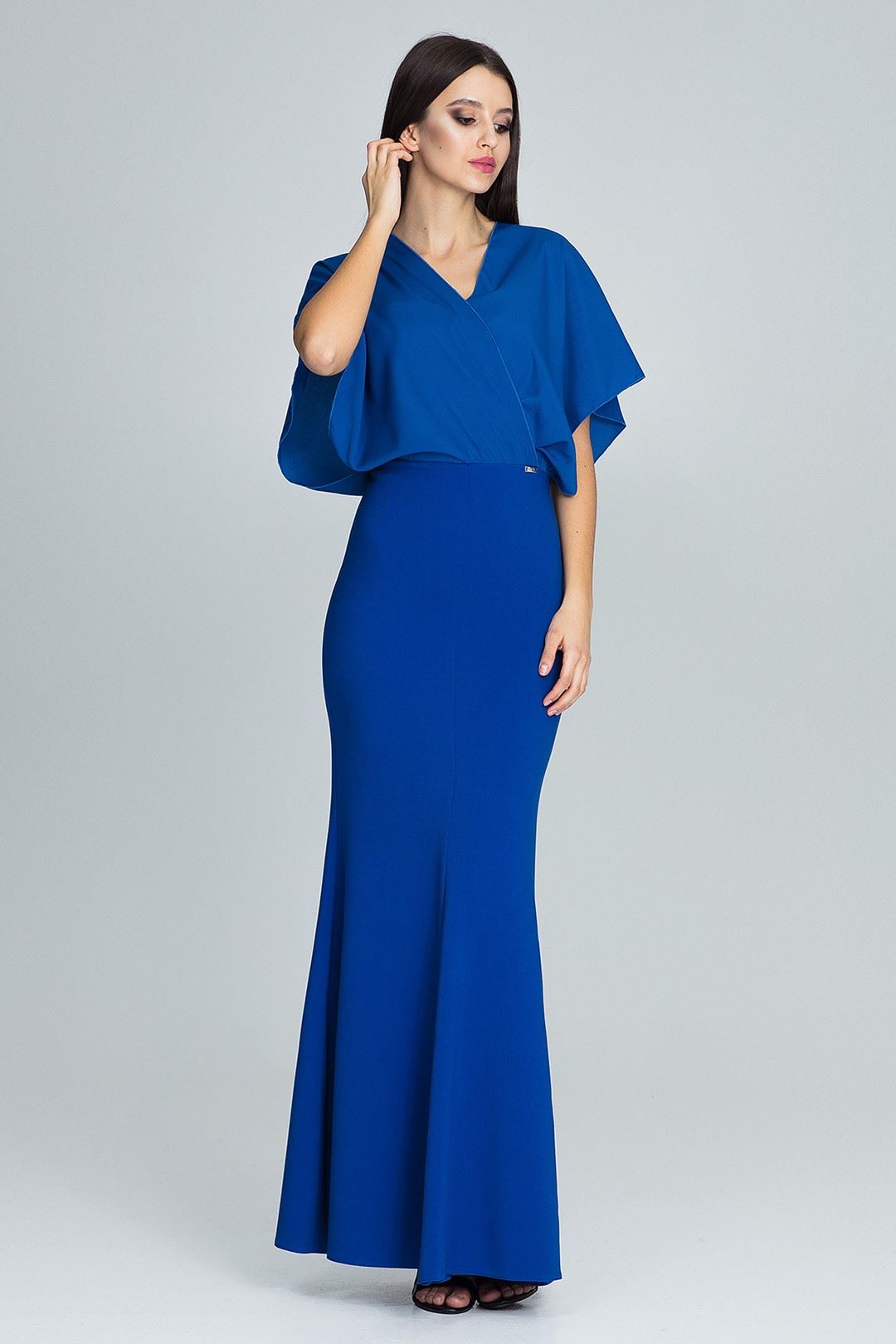 Sukienka M577 Niebieski S