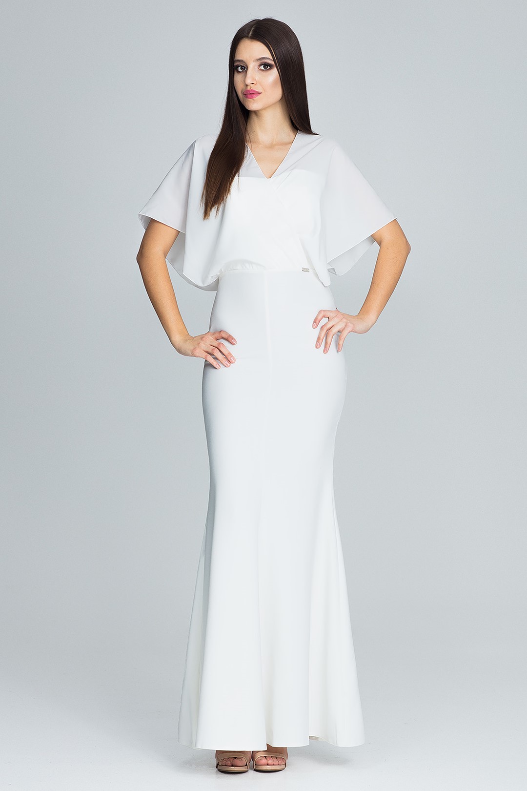Dress M577 Ecru S