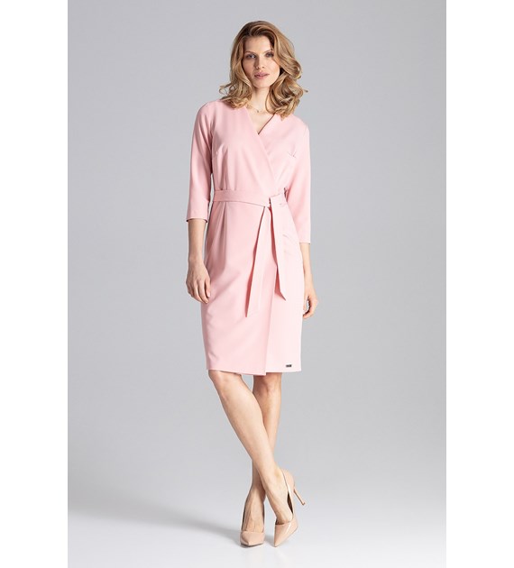 Dress M654 Pink XL
