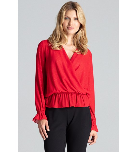 Blouse M690 Red S