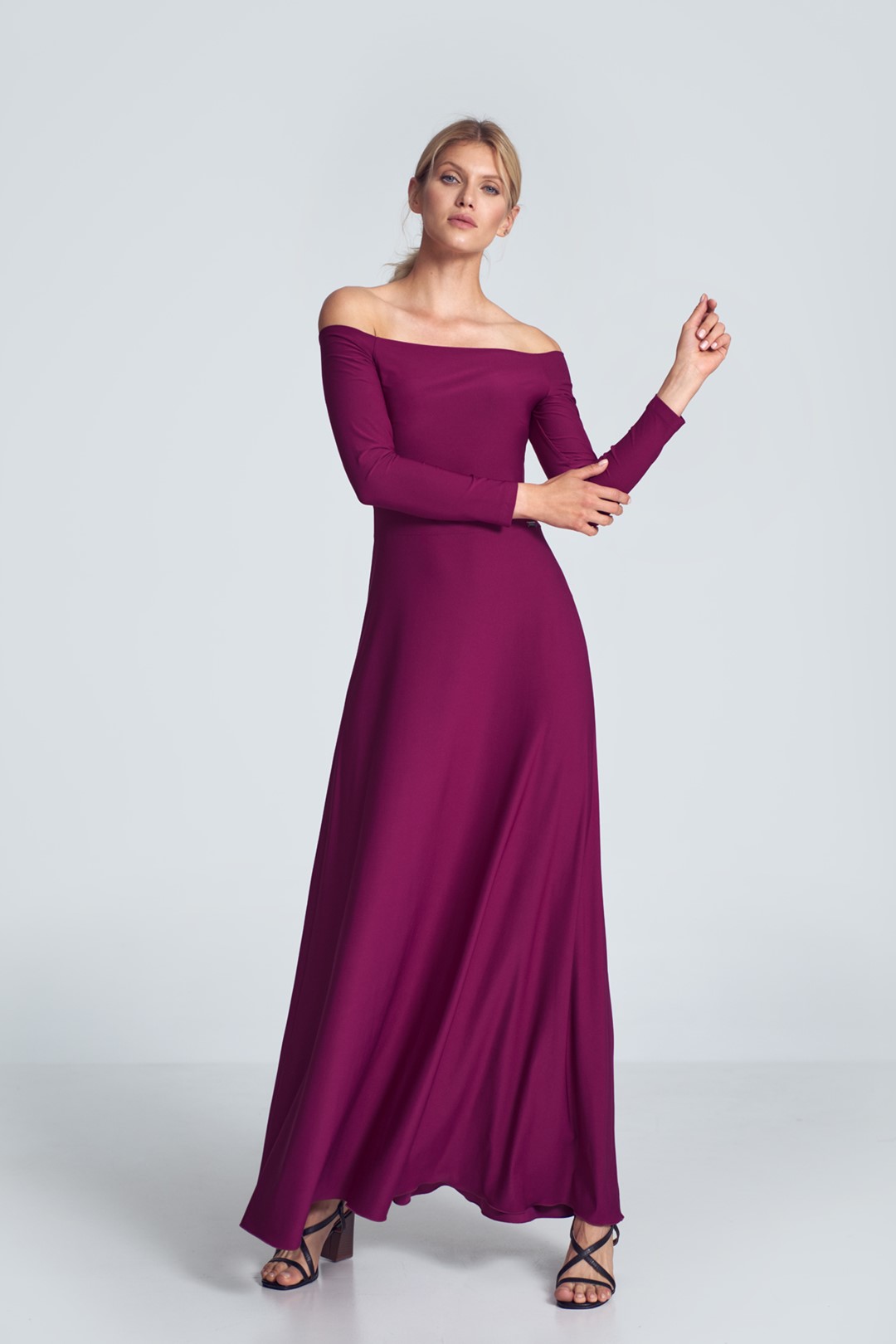 Dress M707 Fuchsia M