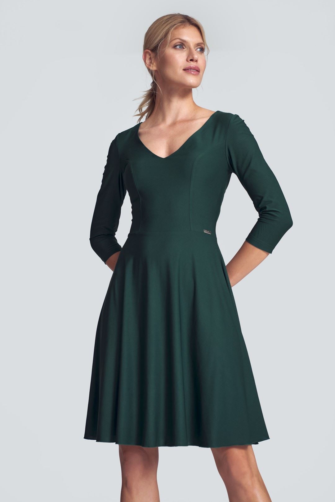 Sukienka M709 Zielony XL