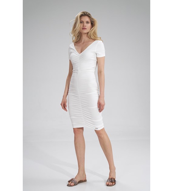 Sukienka M786 Biały S