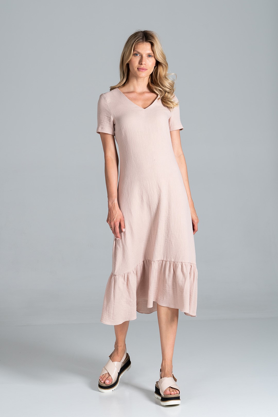 Dress M827 Beige XL