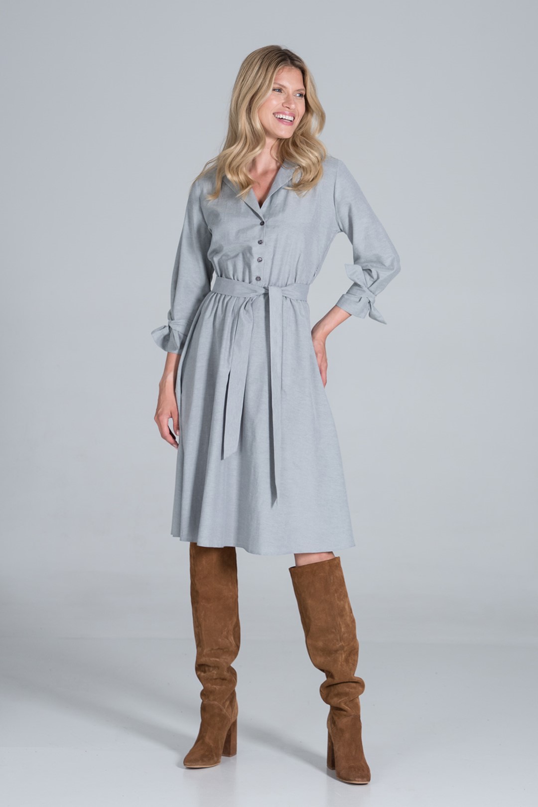 Dress M838 Grey XL