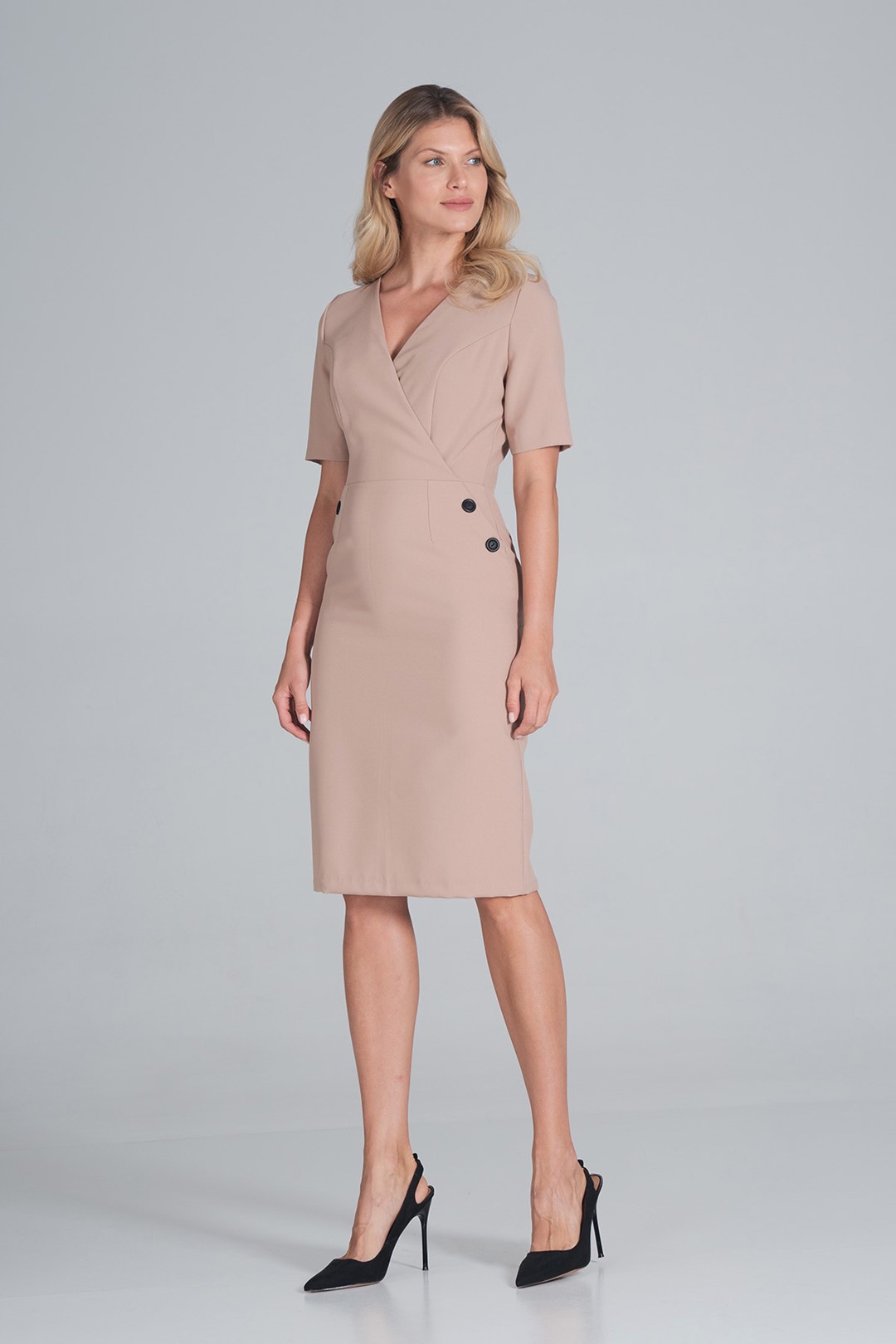 Dress M851 Beige XL