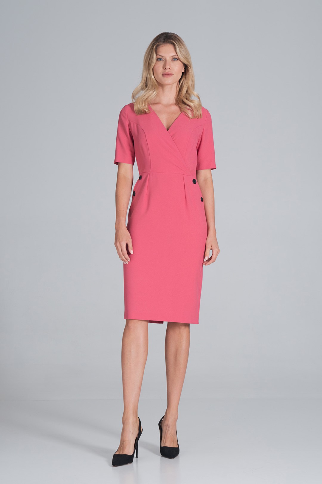 Dress M851 Coral M