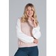 Sweater M855 Beige-Pink L/XL