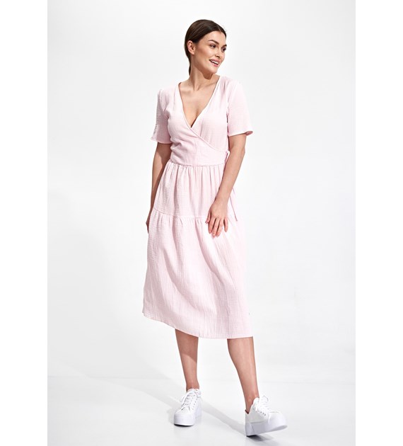Dress M872 Pink XL