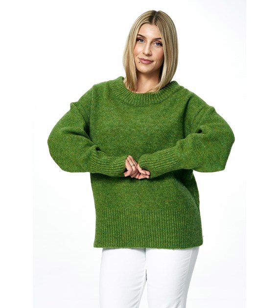 Sweater M882 Green Oversized