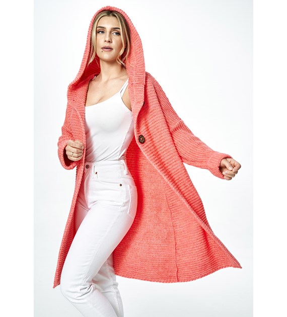 Sweater M884 Coral Oversized