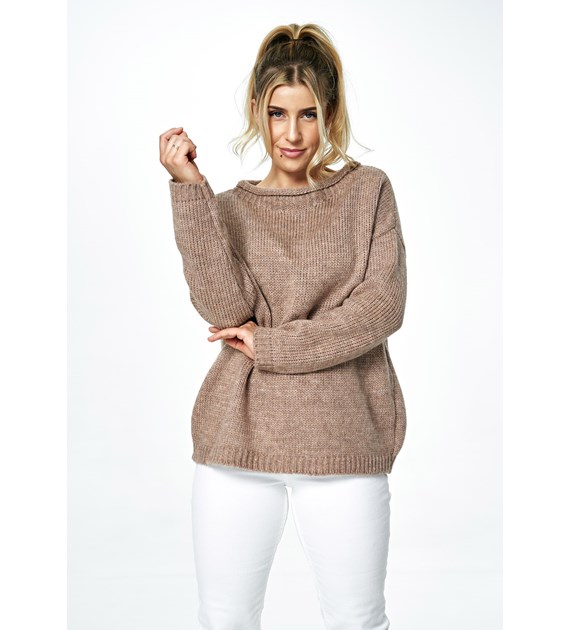 Sweater M888 Brown Oversized