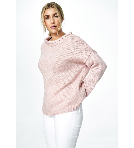 Sweater M888 Light Pink Oversized