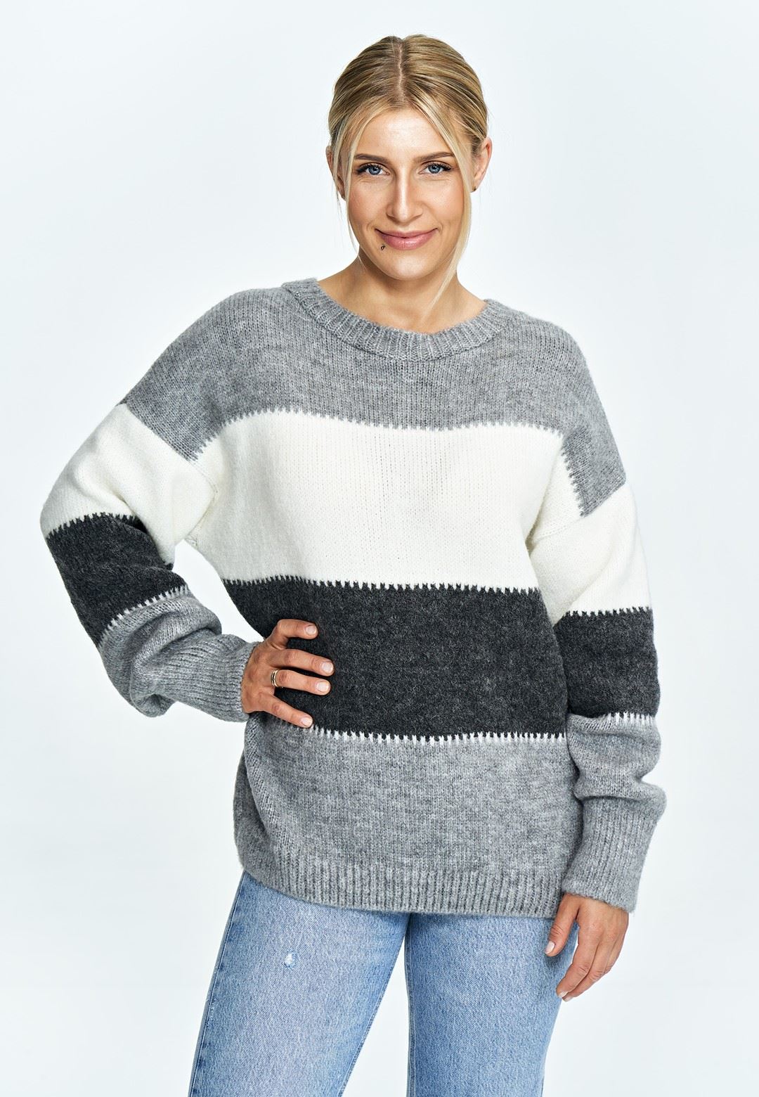 Sweter M906 Szary Uniwersalny
