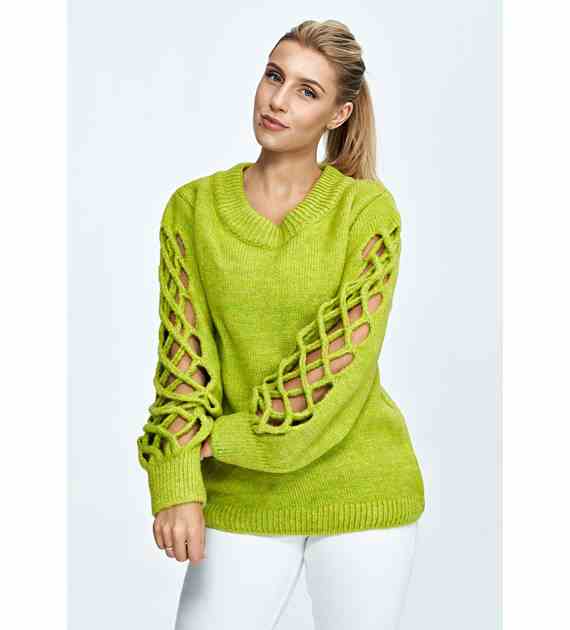 Sweter M908 Limonka Uniwersalny