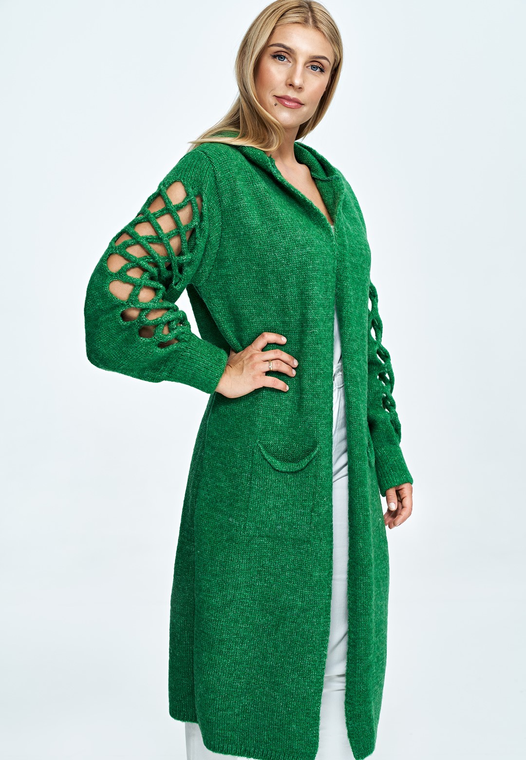 Sweater M912 Green Oversized