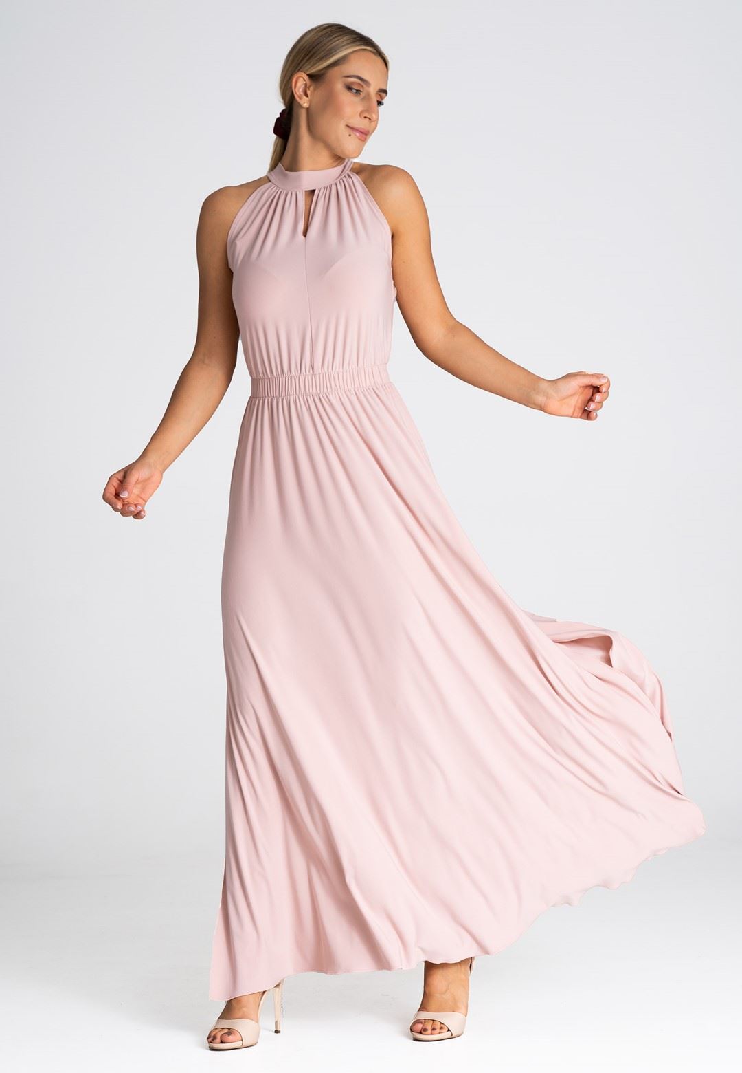 Dress M945 Light pink XL