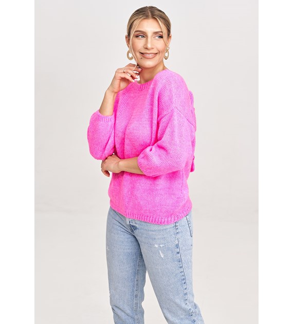 Sweater M993 Pink Oversized