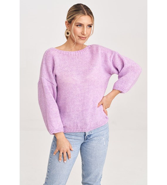 Sweater M993 Violet Oversized