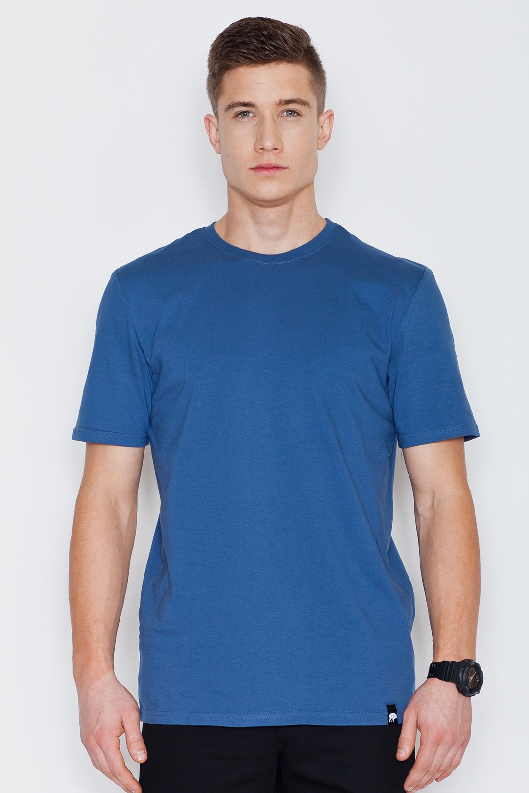 Koszulka V001 Niebieski S