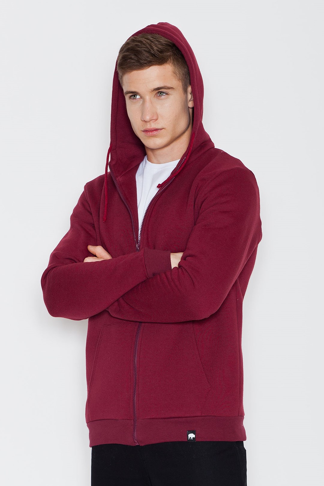 Hoodie V003 Deep red S
