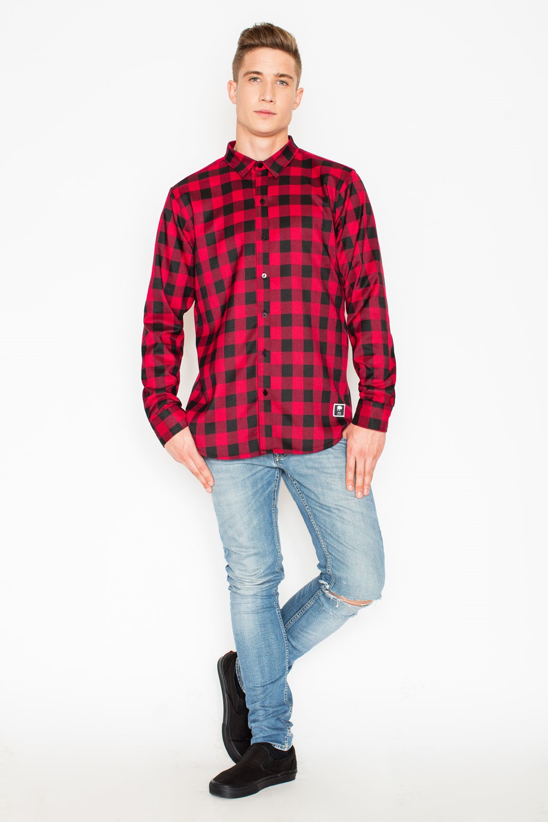 Shirt V026 Red XXL