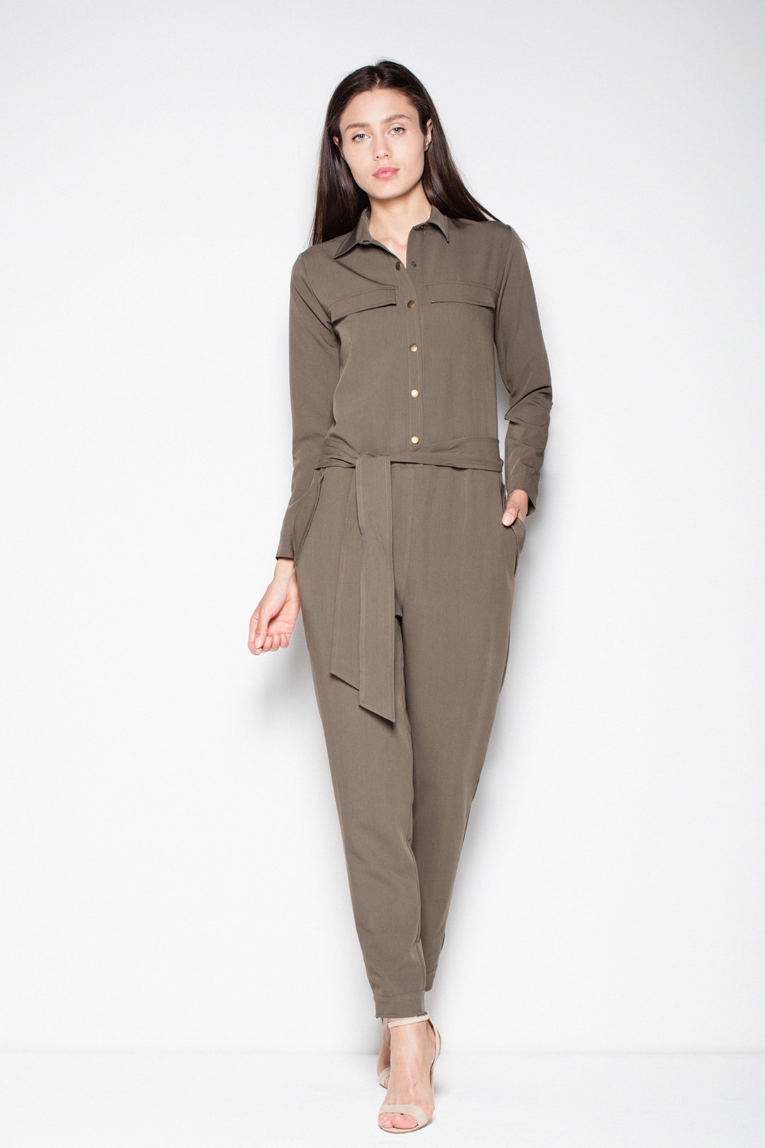 Jumpsuit VT020 Olive green L